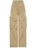 straight-leg cargo trousers