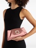 Vittoria satin clutch bag