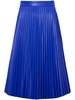 Daphne pleated midi skirt