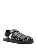 Tilemachos flat leather sandals