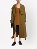 technical twill trench coat