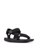 Match strap sandals