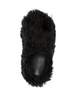 x Crocs faux fur slides