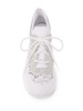 embellished lace detail sneakers