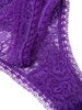 Reflet stretch-lace thong