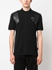 Skull & Bones rhinestone-embellished polo shirt