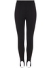 raised-seam high-waist leggings