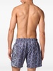 monogram pattern swim shorts 