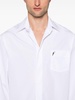 motif-embroidered poplin shirt