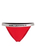 logo-waistband bikini bottoms