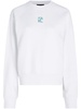 logo-print cotton blend sweatshirt