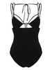 V-neck cut-out swimsuit