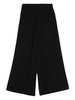 belted crepe palazzo pants