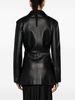 Jacquemus Asymmetric Leather Jacket