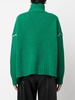 Wool Cable` Turtleneck