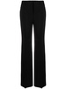 straight virgin wool trousers