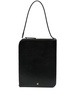 logo-plaque slim shoulder bag