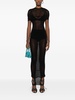 x Shayne Oliver mesh maxi dress