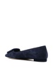 Maysale suede ballerina shoes