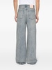 mid-rise wide-leg jeans