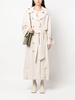 Alanise double-breasted trench coat