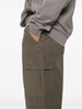 mid-rise cargo trousers