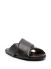 Spanciata leather sandals