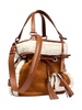 medium Premier Flirt shearling-trim bucket bag