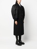 double-breasted wool-blend coat