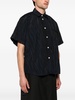 Ven asymmetric pleated shirt