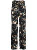 floral-print tailored trousers