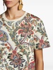 paisley-print cotton T-shirt