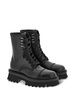 chunky-sole combat boots