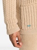 Finest ribbed cardigan