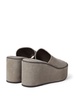 suede platform mules