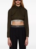 long-sleeve cropped shirt 