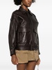 leather bomber jacket 