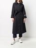 belted mid-length trench coat