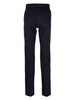 slim-cut elasticated-waistband trousers