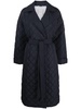 Sorona quilted belted coat