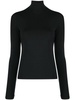 roll-neck long-sleeved top 