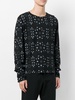 broderie anglaise print sweatshirt