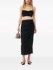 Ganni Midi Skirt With Ornamental Bows