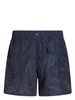 paisley-print swim shorts