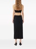 Ganni Midi Skirt With Ornamental Bows