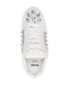 crystal-embellished panelled sneakers