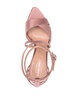 85mm satin sandals