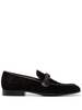 GIANVITO ROSSI Classic Black Moccasins for Men - SS23 Collection