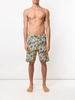 printed swim shorts