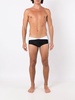 two-tone logo swim shorts 